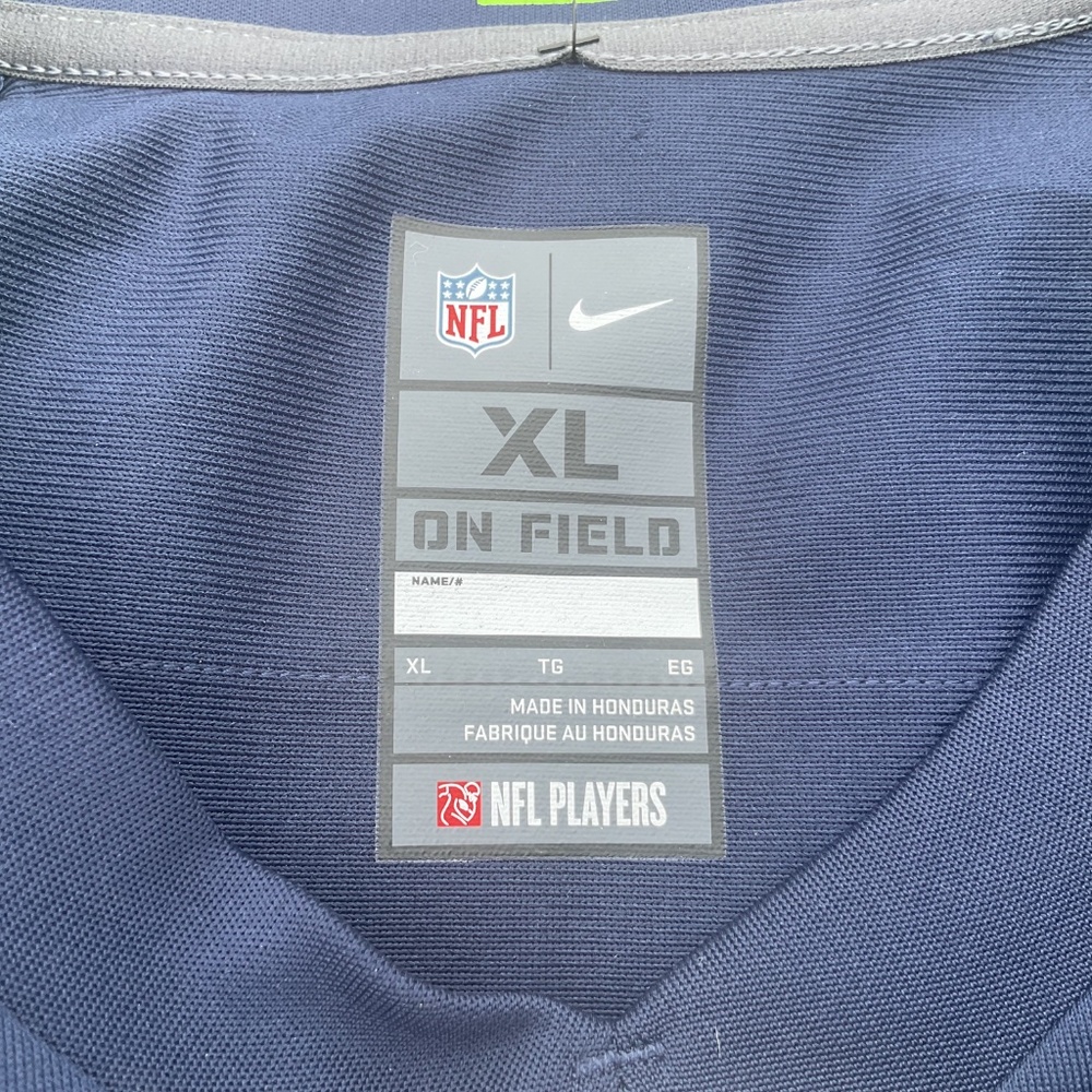 Nike NFL On field jersey Russell Wilson Seahawks 2016 Size XL New with tags - Picture 8 of 10